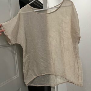 Women's Cream Top